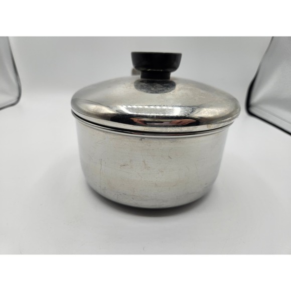 Revere Ware 1 Quart‎ Tall Sauce Pan Stainless Steel with Lid EUC - Picture 7 of 10